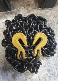 โซ่อัลลอยด์ G43 โซ่รัดของ โซ่ยก2ตัน ลาก3ตัน ยาว 6 เมตร 3/8" 3 หุน (9.5มิล)