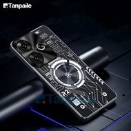 Tanpaile Copper Metal Cooling Case For Xiaomi Redmi Turbo 3 Case POCO F6 PRO Turbo3 Shockproof Hard 