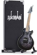 Axman Rhys Griffiths Jackson Monarkh Miniature Guitar Replica - Music Gifts - 1/4 Scale Handmade Orn