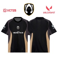 Team Heretics Valorant Esports Jersey 2025 VCT Club Training Uniforms