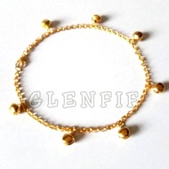 Anklet Imitation GoldWanita model 7 Rattles (Lucky 7) GLENFIF