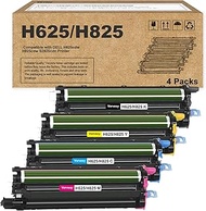 H625 H825 S2825 Drum Unit 4-Pack Replacement for DELL MJN86 CD7Y3 D20NH 16C0Y Drum Cartridge for H62