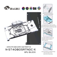 Bykski(N-ST4080SRTNOC-X)GPU Water Cooling Block For ZOTAC RTX 4080 SUPER