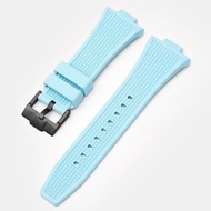 Rubber Watch Band for Tissot PRX Series Watchband Replacement Bracelets Watch accessories Convex Int