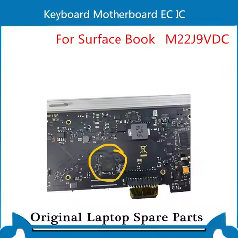 Original Keyboard Motherboard EC IC For Surface Book 2 1813 1832 1834 M22J9VDC
