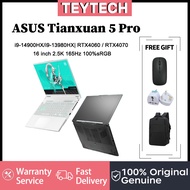 ASUS Tianxuan 5 Pro|Gaming laptop|i9-14900HX RTX4070|16 inch 2.5K 165Hz 100% sRGB|ASUS Laptop ASUS T