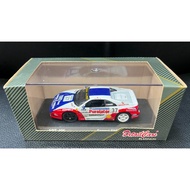 DetailCars 1/43 Ferrari F355 1996 Racing Car Model, Red White Blue Tricolor Body with FORZA Letterin