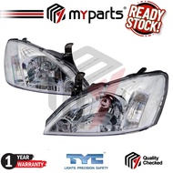 TYC Taiwan Nissan Sentra N16 2005~2014 (Chrome) Head Lamp Light HeadLamp Lampu Depan Left / Right