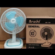 Kipas Angin MejaDuduk 8 Inchi Desk Fan Arashi General Fan AR 138