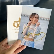 明星 鄧紫棋2023親筆簽名照