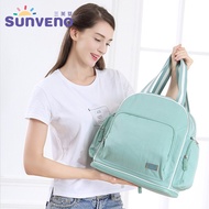 Sunveno Fashion Baby Bag Stroller Bag Maternity Diaper Bag Large Capacity Travel Backpack For Mommy