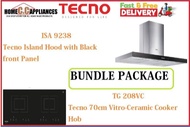 TECNO HOOD AND HOB FOR BUNDLE PACKAGE ( ISA 9238 &amp; TG 208VC ) / FREE EXPRESS DELIVERY
