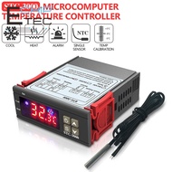 1PCS DC 12V 24V AC 110V-220V digital temperature controller Temperature sensor with probe STC-3000