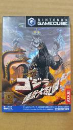 自有小寶物，GAME CUBE GC 哥吉拉 怪獸大亂鬥 盒書完整品 日版初版中古品