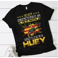 Vietnam Veteran Vets Flew In Huey, Uh-1 Huey Helicopter T-Shirt, Proud Veteran