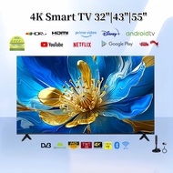 4K Android TV/32" 43" 55" Smart TV With Youtube | Netflix | GooglePlay Digital Ready TV Free Shippin