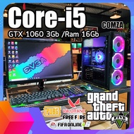คอมพิวเตอร์ ครบชุด พร้อมใช้ Core-i5 /GTX 1060 3Gb /Ram 16Gb  ทำงาน ตัดต่อกราฟิก เล่นเกมส์ ตอบโจทย์ทุกการใช้งาน