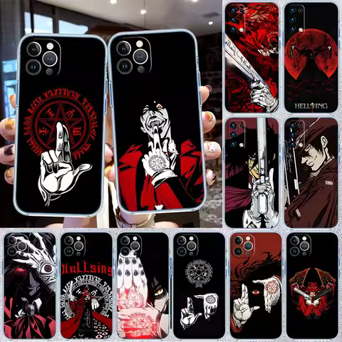 IJ33 Hellsing Transparent Phone Case for LG K22 K30 K40 K40S K41 K42 K50 K50S K51 K51S K52 K61 K62 K