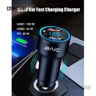 BAIC 160W Car Fast Charging Charger Digital voltage display luminous ambient light BJ40 Plus X55 II 