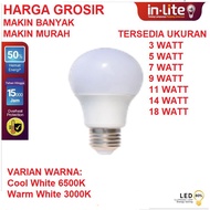 LED Bulb Value 3w - 18w INB010 Inlite Brand LED Bulb