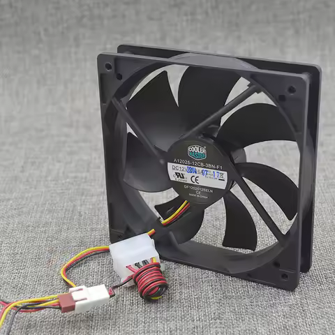 A12025-12CB-3BN-F1 For Cooler Master Ultra-Quiet 12cm 12025 12V 0.16A 3 Line Main Machine Power Supp