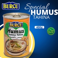 Hummus with Tahina 400g Burcu Chickpea Spread Ready to Eat Dip