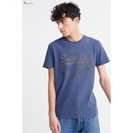 Superdry's  Direct Mail Men's Retro Letter Logo Cotton Short Sleeve T-shir