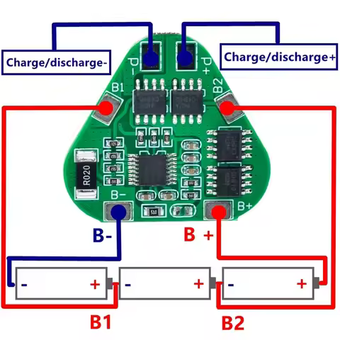 3S 12V 18650 Lithium Battery Protection Board 11.1V 12.6V overcharge over-discharge protect 8A 3 Cel