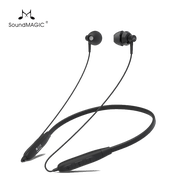 SoundMAGIC S20BT หูฟังบลูทูธแบบคล้องคอหูฟังไร้สายไฮไฟสเตอริโอในหูชุดหูฟังพร้อมไมโครโฟนน้ำหนักเบาหูฟั