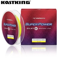 KastKing Superpower Silky8 Braided Fishing Line, 137m Spin Fishing Line, Ultra-Thin Diameter, Smooth SurfaceCasts Longer