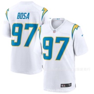 ✠✲▬ NFL Football Jersey Lightning 97 White Chargers Joey Bosa Jersey Dropshipping