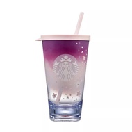 Starbucks Korea 2021 Cherry Blossom Road Splash Cold Cup Tumbler
