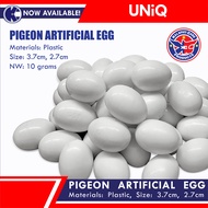 1 pack of 20pcs. Artificial Pigeon Eggs / Dummy Eggs / Fake Eggs