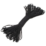 100 ft 550 Paracord Survival Cord Parachute Rope - Black
