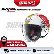 NOLAN N21 VISOR FLYBRIDGE (067) Full Face Helmet Motor Topi Keledar Keselamatan Full Face Superbike 