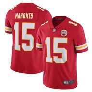 NFL Kansas City Chiefs Football Wear No. 15 Patrick Mahomes Jersey Mens Sportswear