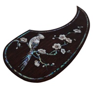 Martin D45 Acoustic Guitar Pickguard Solid Wood Inlaid Abalone Flower Bird Guitar Accessories