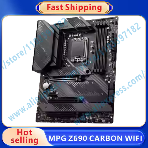 MPG Z690 CARBON WIFI Motherboard LGA 1700 DDR5 Z690 PCI-E 5.0 M.2 USB3.2 ATX