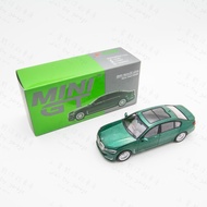 ((Xiaojia Garage) 1/64 MINI GT 498 Metallic Green Big Seven BMW Alpina B7 xDrive