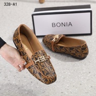 Women's Shoes Bonia Monogram Loafer Flat Shoes HB328-A1