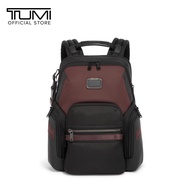 TUMI ALPHA BRAVO NAVIGATION BACKPACK OXBLOOD COLOUR