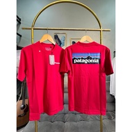 DRP clothing_ pat4g0n1a basic printed red logo t-shirt