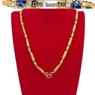 916 pure 916gold necklace male
