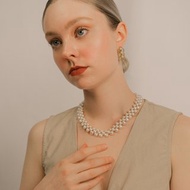 復古獨特風格淡水珍珠項鍊