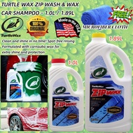 Turtle Wax Zip Wax Car Wash & Wax Car Shampoo Car Wax 1.00Litre / 1.89 Litre