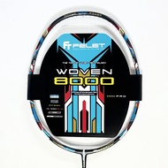 FELET Woven 8000 (4U) Raket Badminton Racket w/Felet String & Tournament Bag