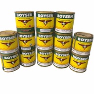 ✾☽☍BOYSEN PAINT QUICK DRY ENAMEL 1/4 LITER FOR WOOD / STEEL SURFACES