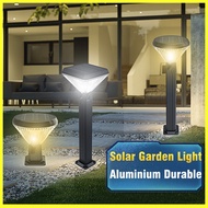 lampu pagar solar gate light LED Solar Garden Light Lampu Tiang Pagar Solar Pillar Light outdoor wat