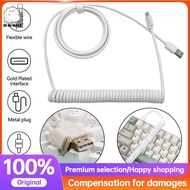 Mechanical Keyboard Custom Coiled Cable Wire GH60 Aviator USB Type C Charger Keyboard Cable