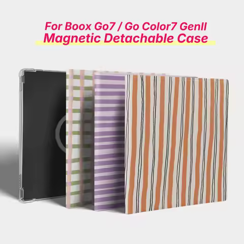 Murmole Classic Stripe Case Cover suit for Boox Go7 Go Color7 GenII Go Color7 Leaf3 Leaf2 7" Detacha